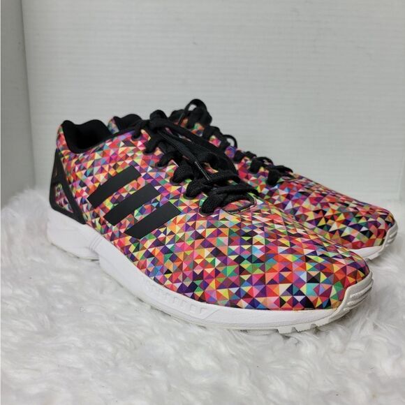 Adidas Torsion ZX Flux MultiColor Prism Men's Size 10.5 Running Sneakers M19845 - Picture 1 of 10